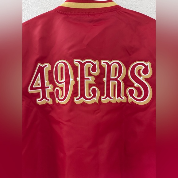 STARTER Red and Gold NFL San Francisco 49ers Jacket - Picture 3 of 10